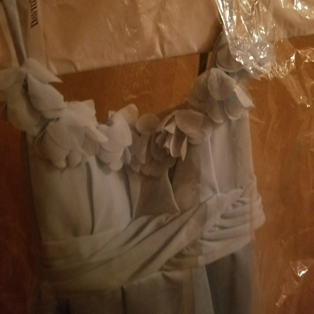 Light Blue Jr bride's maid dress